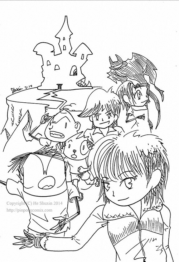 Pin Pong characters 011 reduced